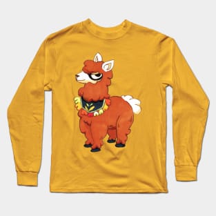 Albert the Alpaca Long Sleeve T-Shirt